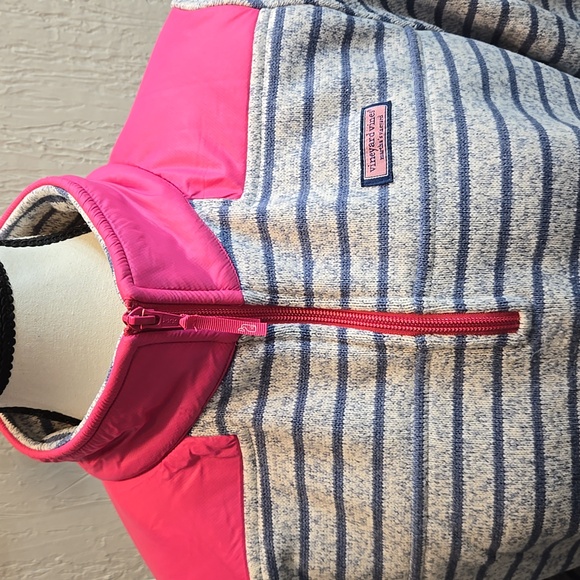 Vineyard Vines Striped 1/4 Zip Pullover Shep Shirt - Picture 9 of 15